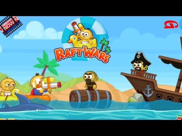 ✓ Raft Wars Multiplayer at Poki.com Lvl 5 vs 7 [4k Gameplay