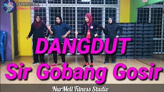 Zumba Dangdut Sir Gobang Gosir by Duo Anggrek with Zin Nurul