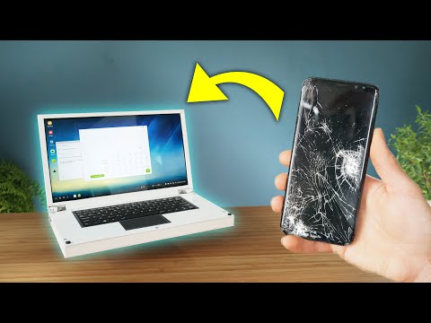 видео: Broken smartphone to working laptop transformation