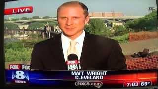 Cleveland Fox 8 Coverage of Innerbelt Bridge Implosion