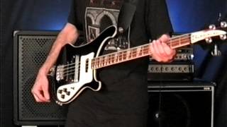 RUSH - The Camera Eye  Bass Cover :  Rickenbacker 4001, Moog Taurus Pedals