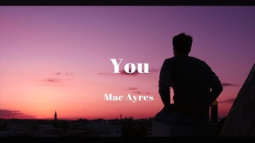 당신을 보고 있었어요:) Mac Ayres - You