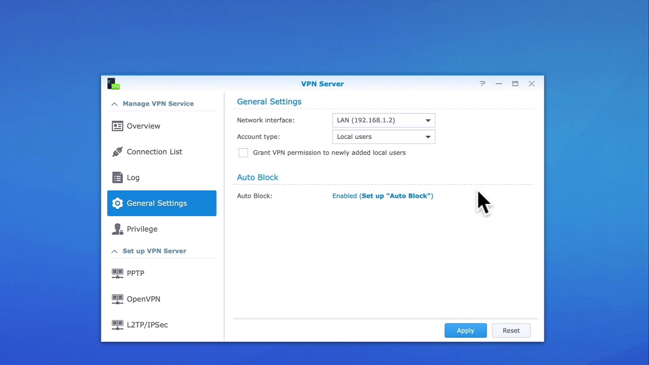 How To Set Up a VPN on Synology Devices