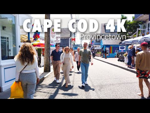 Cape Cod Provincetown Walking Tour | Should you go in 2023? 4k