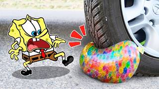 EXPERIMENT Car vs Watermelons, Candy Balloons | Crushing Crunchy & Soft Things by Car | Woa Doodland screenshot 3