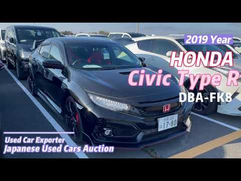 Honda Civic Typer Dba Fk8 Kc1 Turbocharged I4 Japaneseusedcarauction Usedcarexporter Youtube