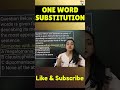 One Word Substitution #englishgrammar #onewordsubstitutions #hpexams