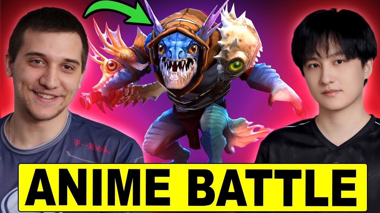 Arteezy vs Ame: The Anime BATTLE