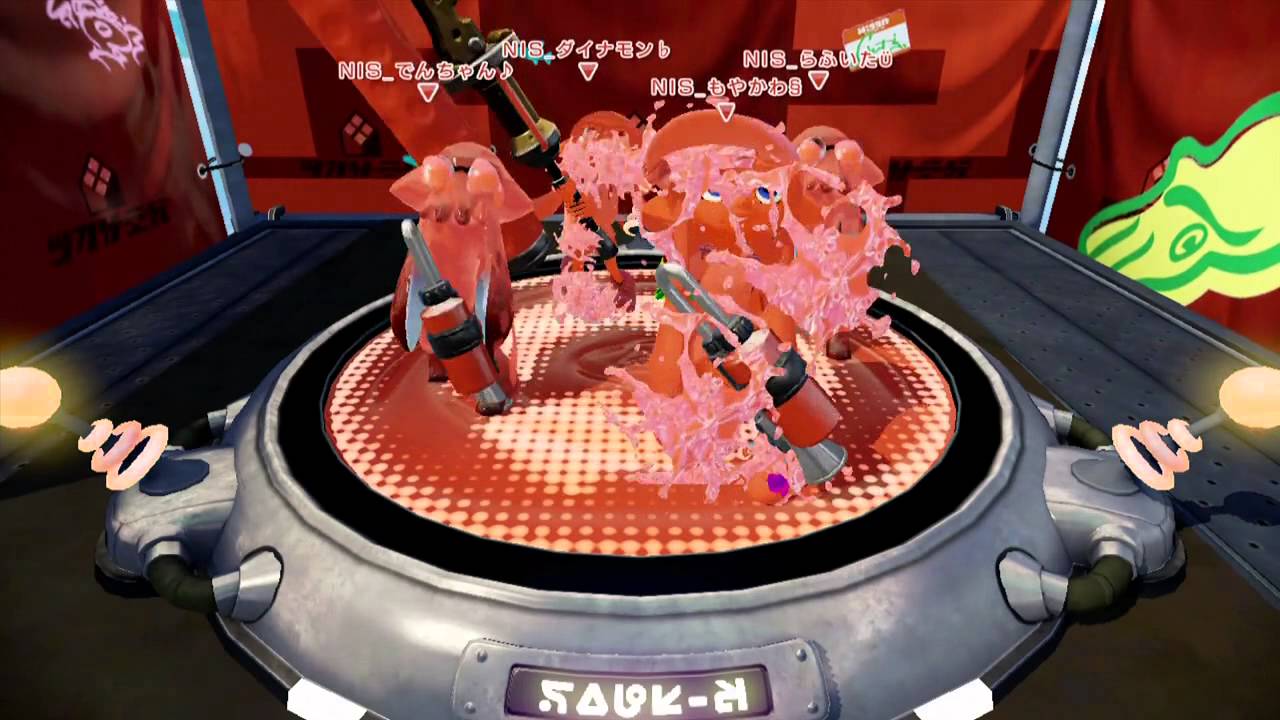Splatoon 第四回sycup決勝第一セット Vs Nis Alice Youtube