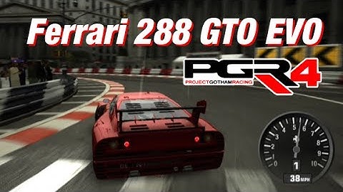 PGR4 Gameplay: Ferrari 288 GTO Evoluzione - New York - Time Trial
