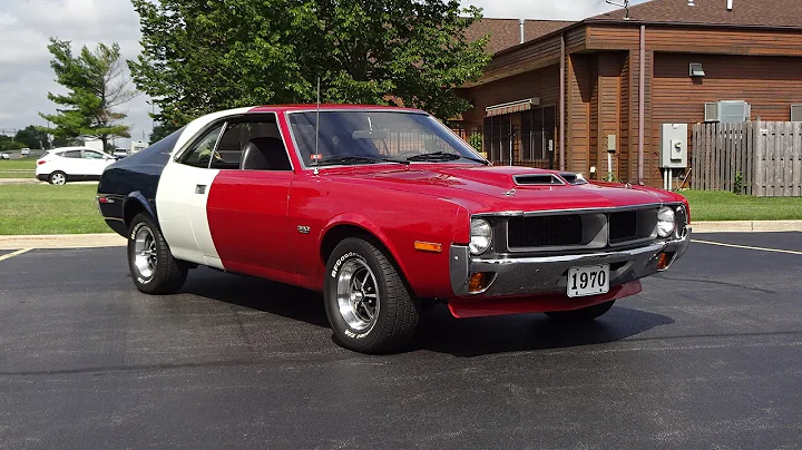 1970 AMC Javelin Trans Am Survivor 1 of 100 & Engine Start & Ride on My Car Story with Lou Costabile