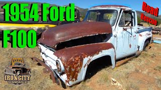 1954 Ford F100 New Mexico Truck, killer Patina. Barn find classic! Satisfying transformation. by Iron City Garage 46,292 views 4 months ago 48 minutes