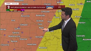 More storms this weekend by KJRH -TV | Tulsa | Channel 2 556 views 1 day ago 1 minute, 59 seconds