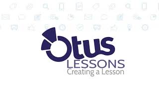 Otus: Create a Lesson