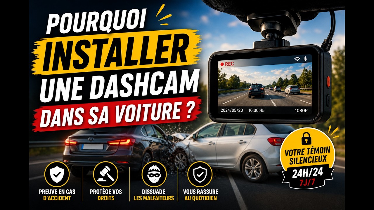 Pourquoi installer une Dashcam dans sa voiture ?