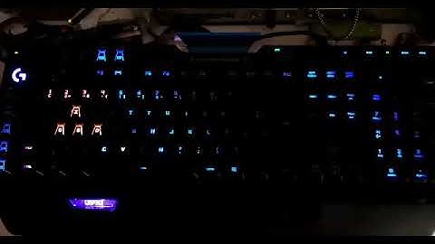 Logitech G910 - Warface Personnal Mod via Aurora Project Software (+GHub from Logitech)