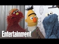Cookie Monster Bert talk about