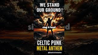 WE STAND OUR GROUND ⚔️ Celtic Metal Anthem | Never Back Down! #metal #lagu #celticmetal #musik