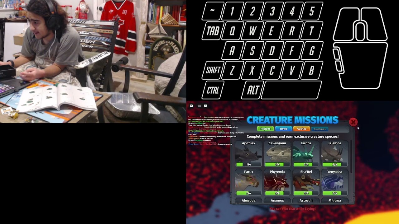 Playing Creatures of Sonaria as guardian dragon while building guardian dragon lego set - VOD 1/14