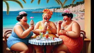 THE THREE FAT WOMEN FROM ANTIBES, a Short Story by Somerset Maugham
