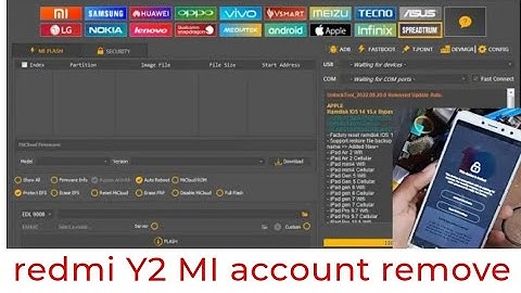 redmi Y2 MI account remove by unlock tool ii mi account kaise hatae II mi account bypass