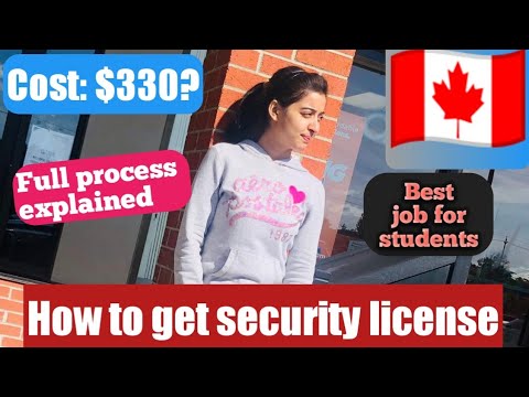 How to apply online for a security guard license in Toronto,Ontario| Simran Canada