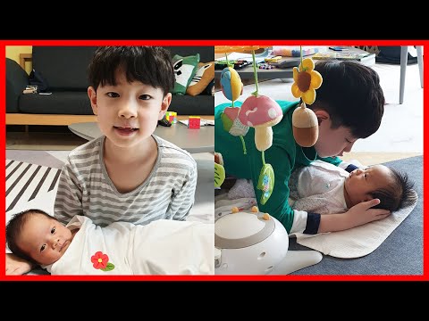 뉴욕이 동생이 생겼어요♥ 여동생 방탄이(태명)를 소개합니다! 뉴욕이네