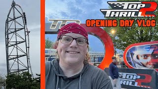 First Ride on Top Thrill 2 at Cedar Point Opening Day! Also Plus size rider info!