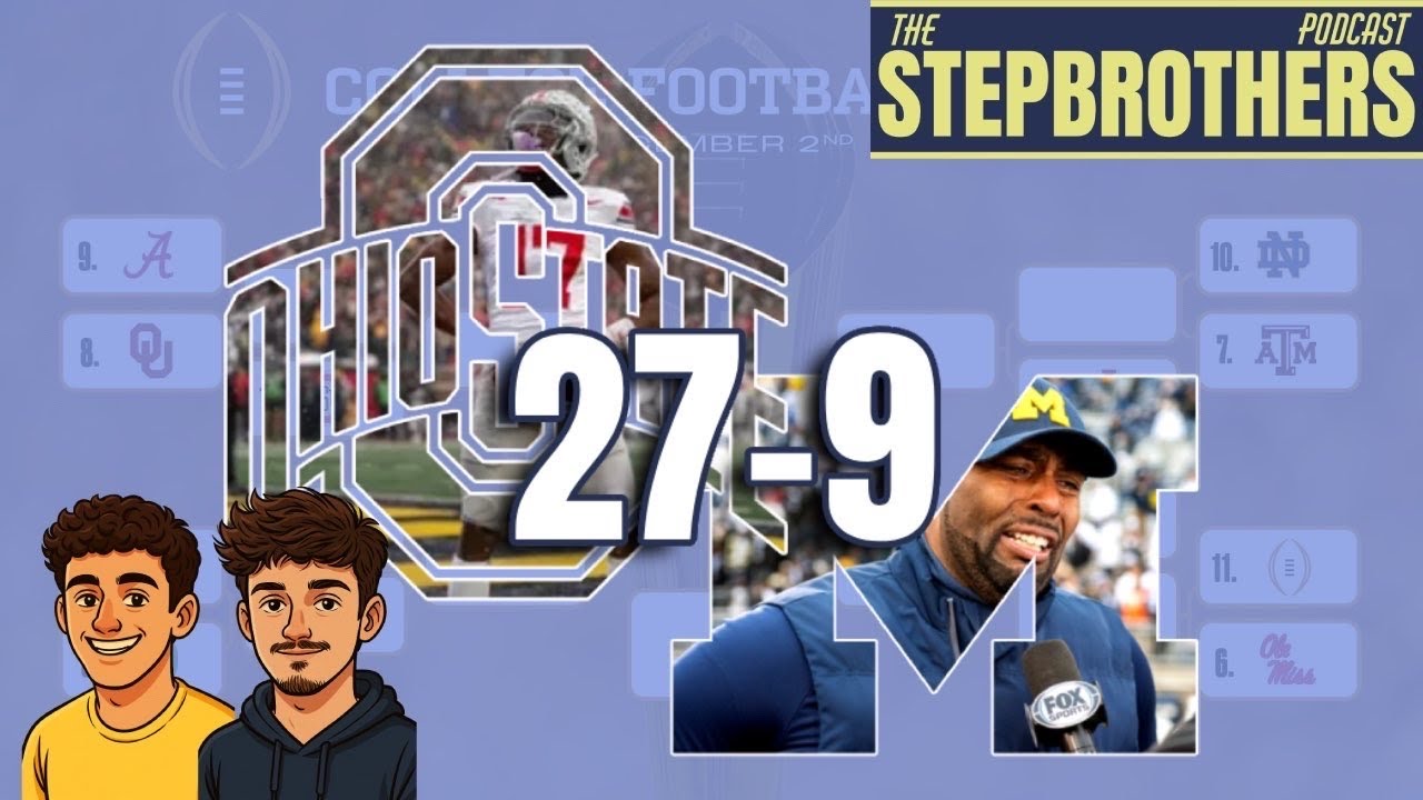 Ohio State Dominates Michigan | Big Ten Championship Preview | CFP Bracket Projection