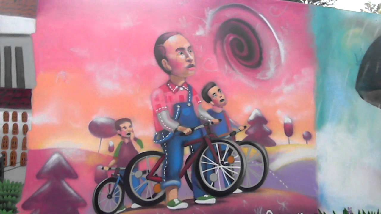 Селигер-2011. Владимир Путин - герой граффити - YouTube