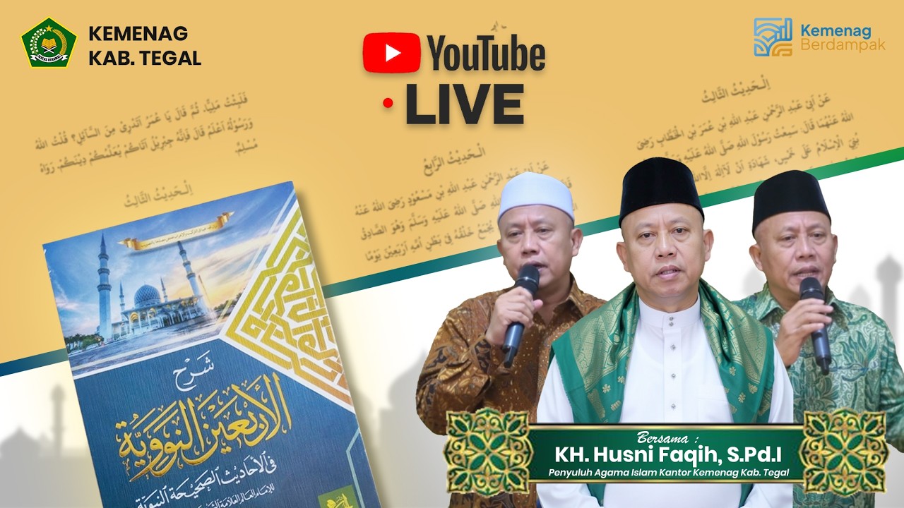 Day 10 Ngaos Kitab Arba'in Nawawi Ramadan 1447 H / 2026 M | Kantor Kemenag Kab. Tegal