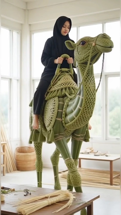 #intangible Heritage Basic Style Doesn't Match Basic Style #Bamboo Weaving Crafts #unta diraja bambu