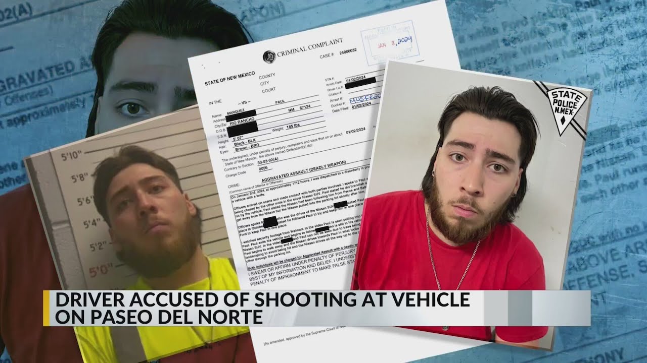 New Mexico State Police arrest suspect in Monday morning shooting - YouTube