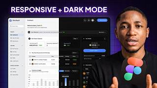 Design Responsive Dashboards for Mobile Screens & Dark Mode