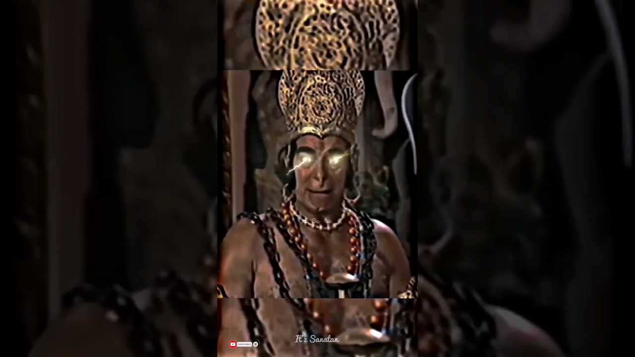 HANUMAN JI ATITUDE 🚩🚩 #shorts #sanatandharma #hanuman #jayshreeram
