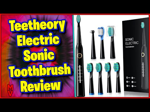 Teetheory Electric Sonic Toothbrush Review || MumblesVideos Product Review
