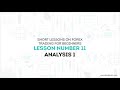 TradeCoFx Lesson Number 11  Forex Analysis Part 1 ...