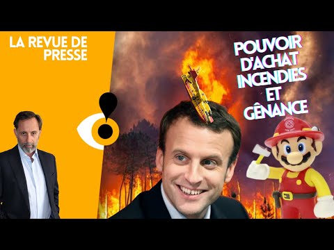 Feux, incendie en macronie, pouvoir d'achat,  : la revue de presse du jeudi 21 Juillet 2022