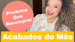 O que acabou por aqui 
