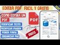 Como EDITAR un PDF desde mi celular gratis