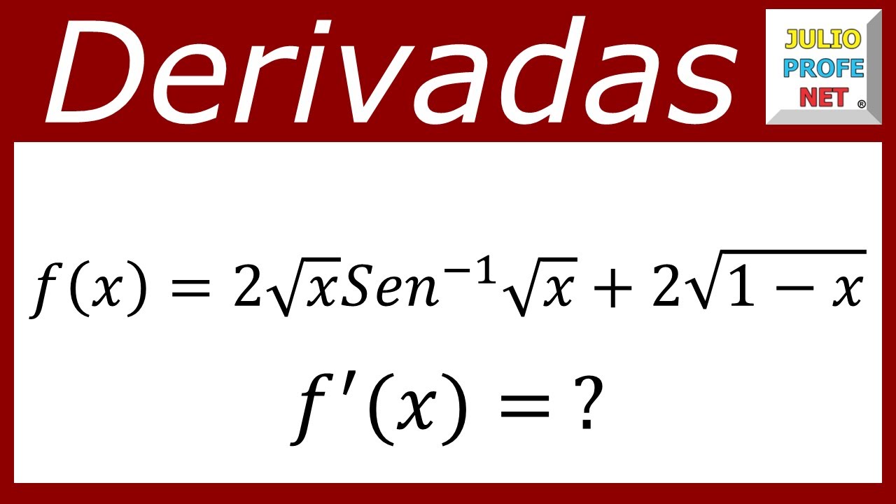 Como hacer las derivadas