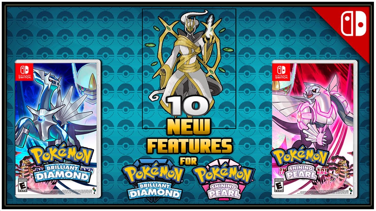 Top 10 New Mega Evolutions For Pokemon Brilliant Diamond And Shining Pearl Remakes Youtube