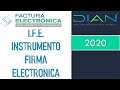 RF3: EMISIÓN INSTRUMENTO FIRMA ELECTRÓNICA DIAN -  FACTURACIÓN ELECTRÓNICA GRATUITA 2020