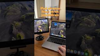 iPad ekranını MacBook'ta ikinci ekran yapabilirsin #appleecosystem