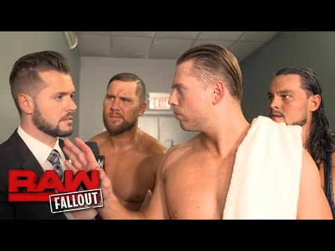 The Miz & The Miztourage comment on their steel chair assault on Reigns: Raw Fallout, Sept. 25, 2017