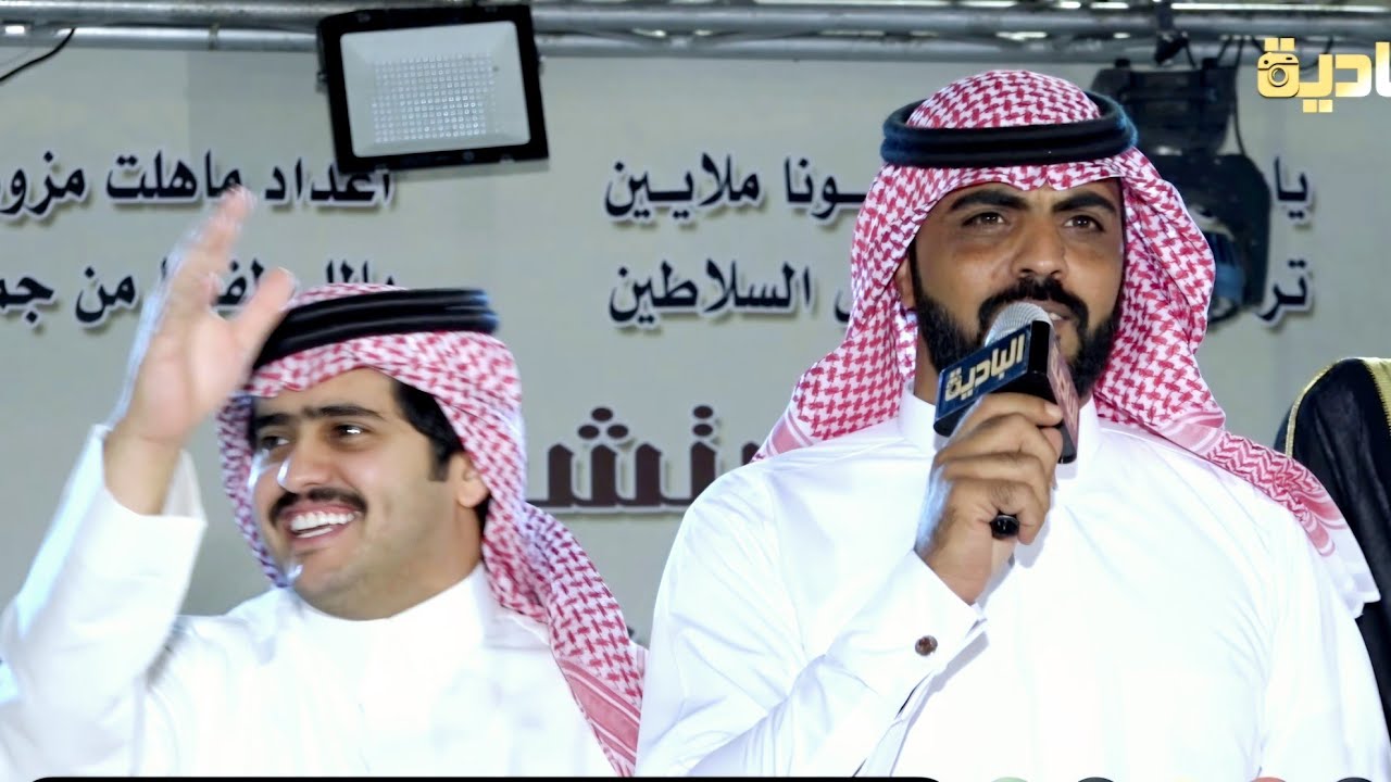 كلمات وأداء / عبدالله الوابصي ( حفل زواج أبناء / سليم جريبيع المشهوري الحويطي ( فايز _ راجي )