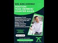 We're hiring!
