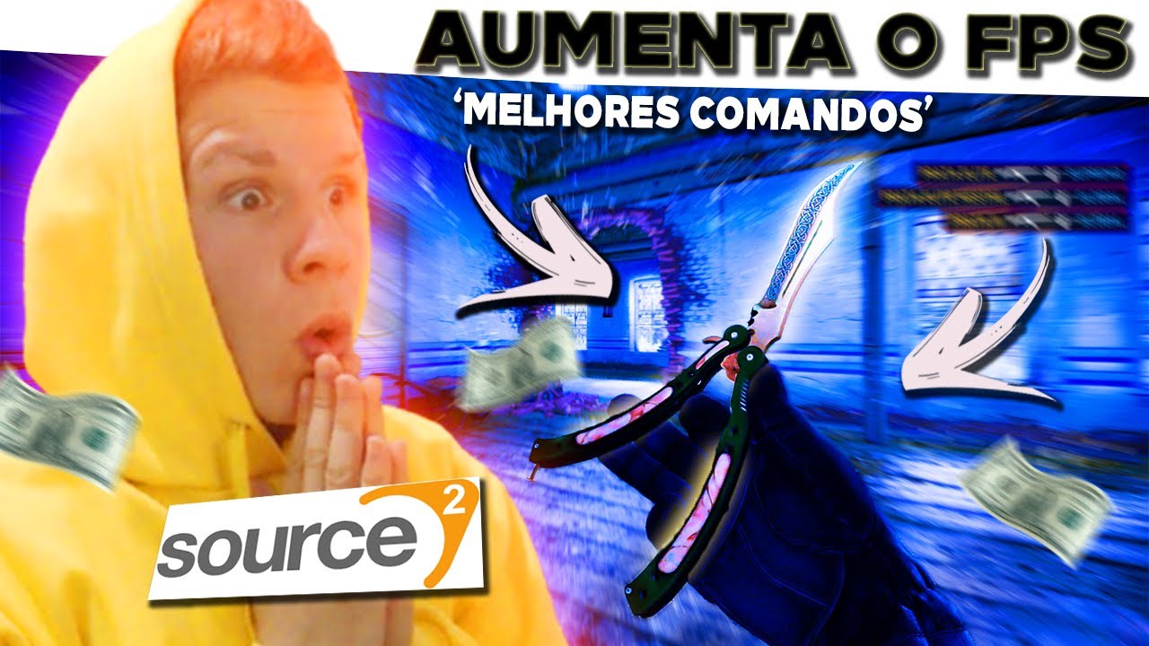 20 COMANDOS para AUMENTAR seu FPS no CS:GO... (+332 FPS) - YouTube