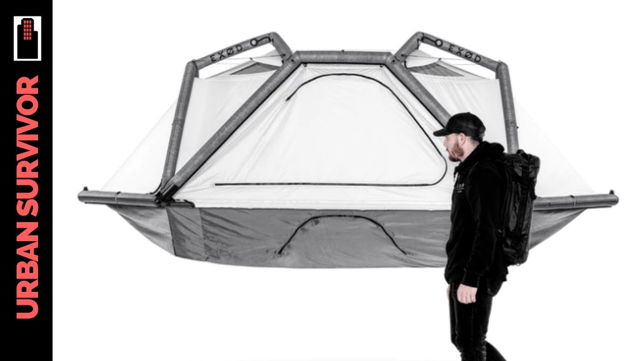 The Ark Inflatable Hanging Camping Tent by EXOD (Kickstarter Campaign) YouTube