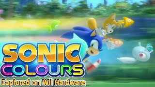 What Sonic Colours (Colors) actually looks like from the Wii hardware